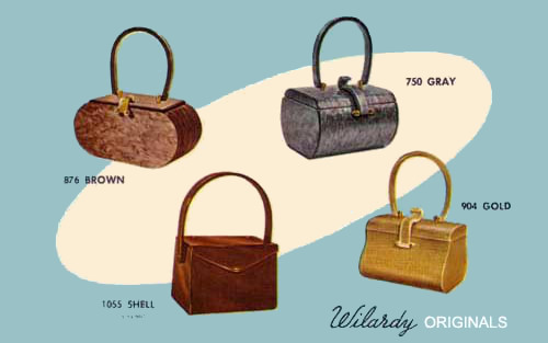 Page from the Wilardy Handbag Catalog